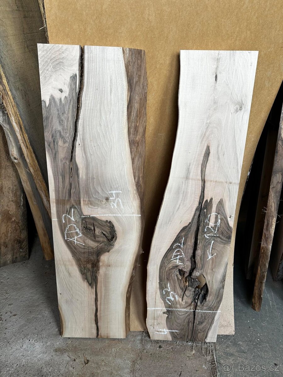 Sety atypických fošen na epoxidové stoly - 6