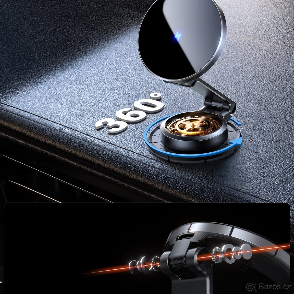 JOYROOM N55 Magnetic Car 15W Wireless Charger JR-ZS408 - 6