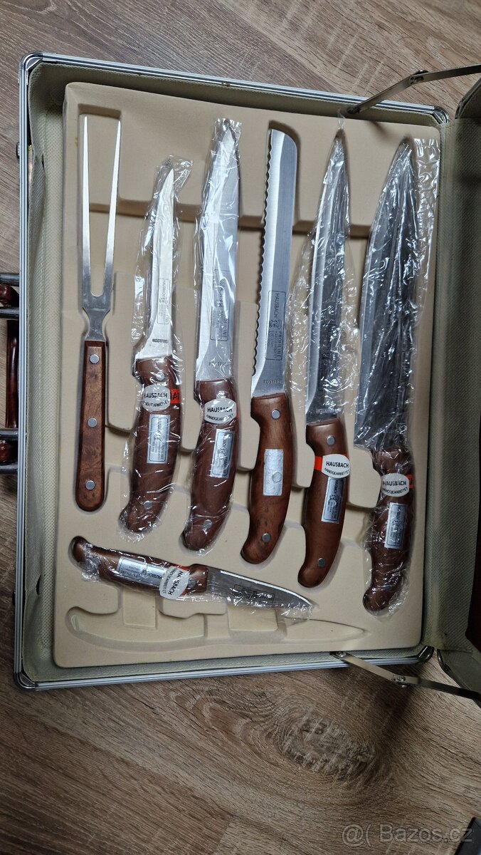 Sada steakových příborů a nožů v kufříku - 6