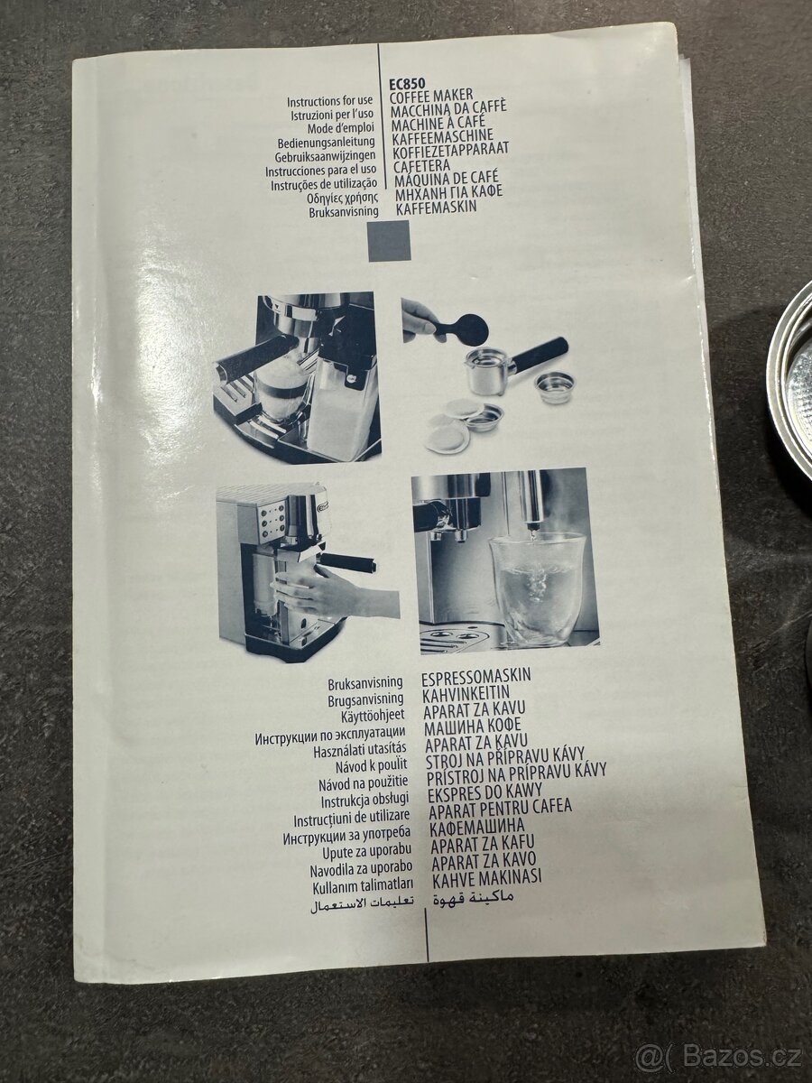 Kávovar DeLonghi EC850 - 6