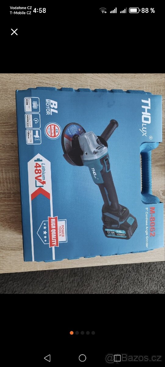 Aku úhlová bruska Flexa 125 - 6