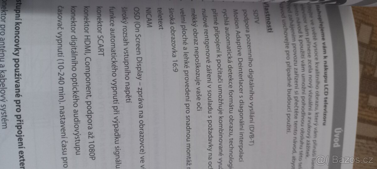 Televize LCD SENCOR - 6