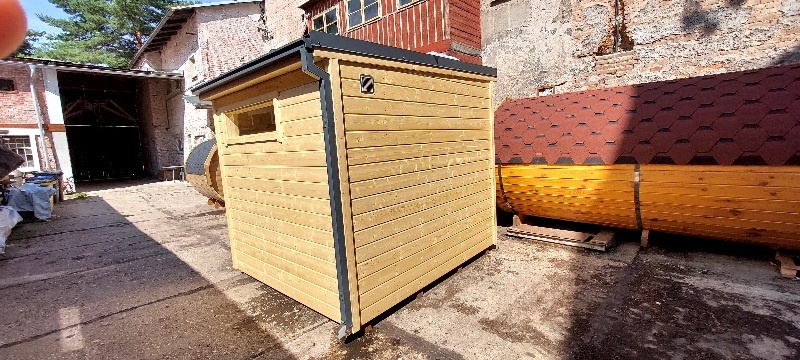 Kvádr sauna 250x210 cm severský smrk - 6