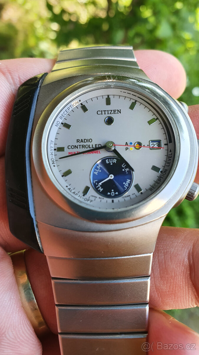 1. hodinky riadené rádiom CITIZEN \"Space Master\" - 6