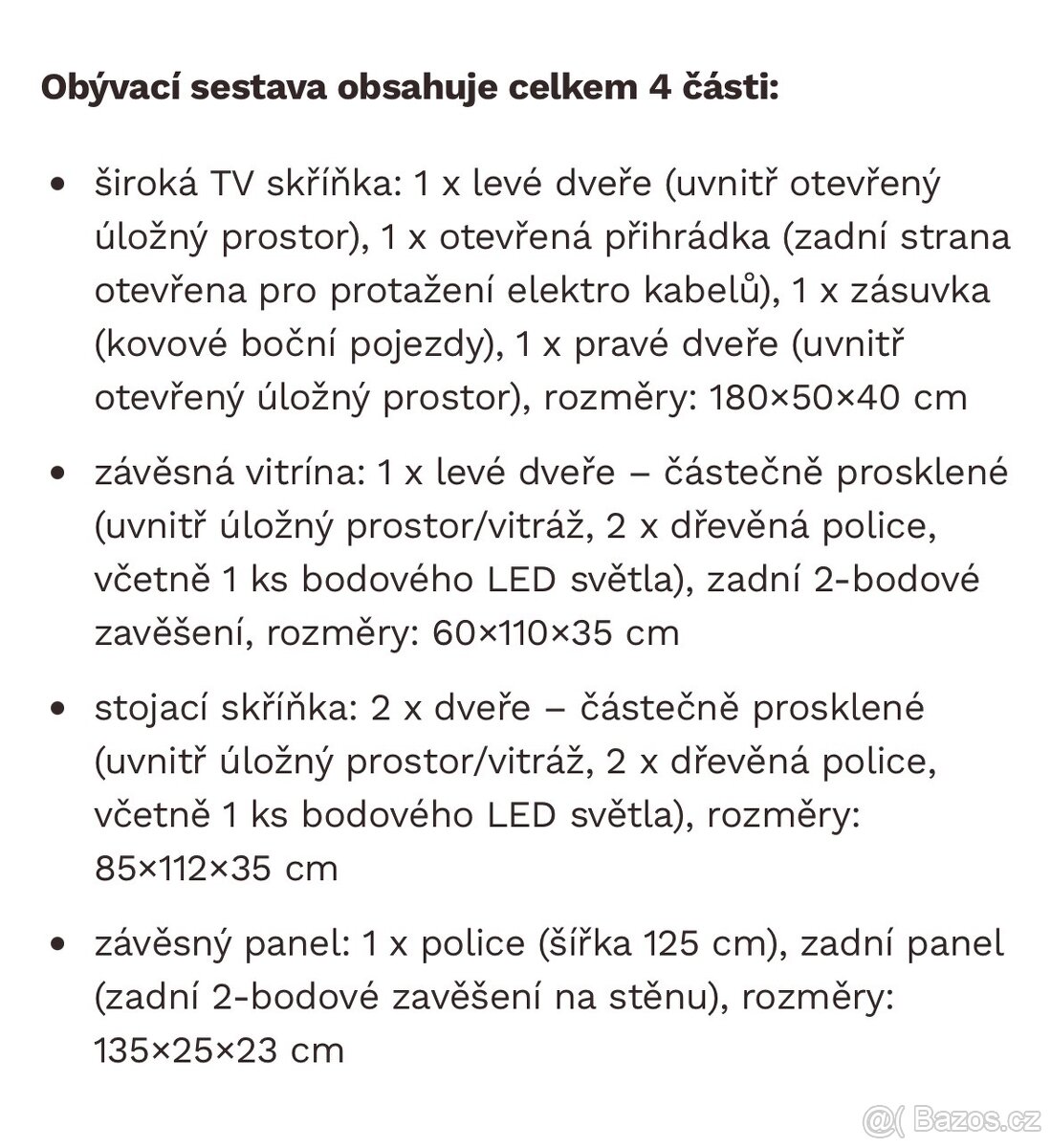 Obývací stěna - 6