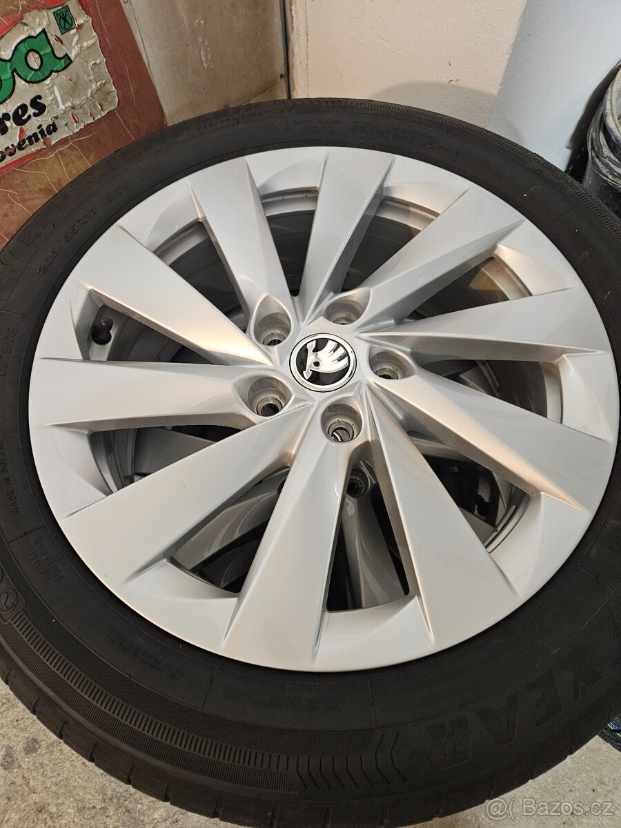 Nové či zánovní alu sady skoda Octavia - 6