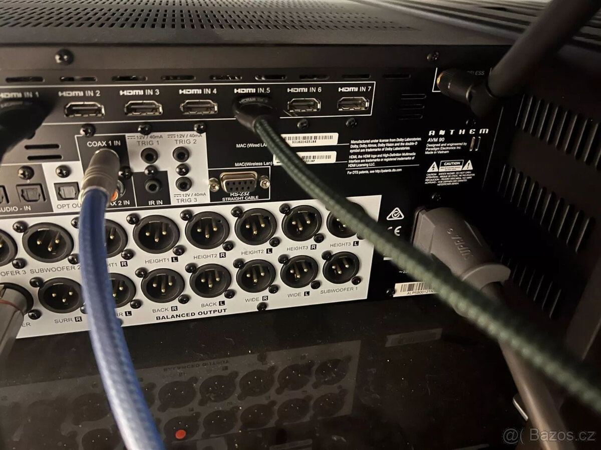 Anthem AVM 90 High-End AV předzesilovač vč. - 6