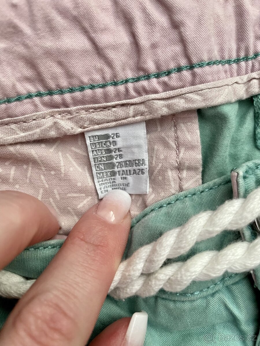 Zelené kraťasy s páskem O’Neill 26 - 6