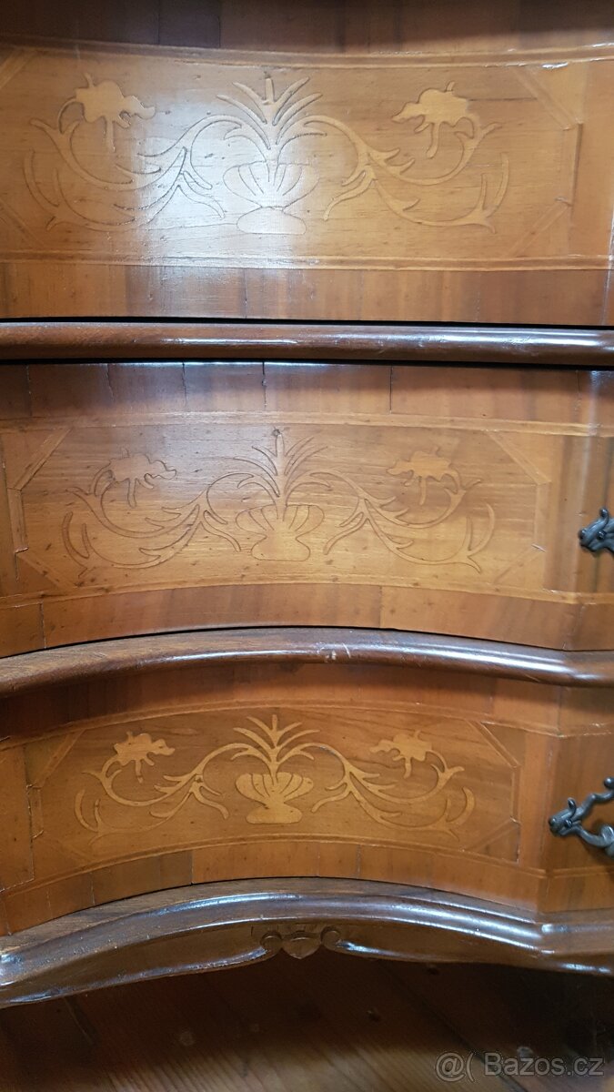 Psací komoda, sekretář - 6