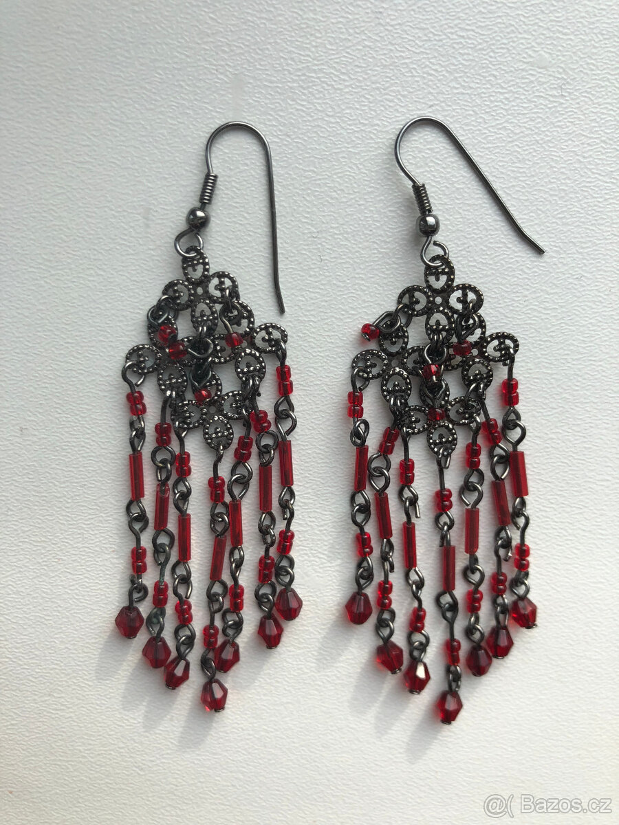 Bižuterie - náušnice 8 ks - 6