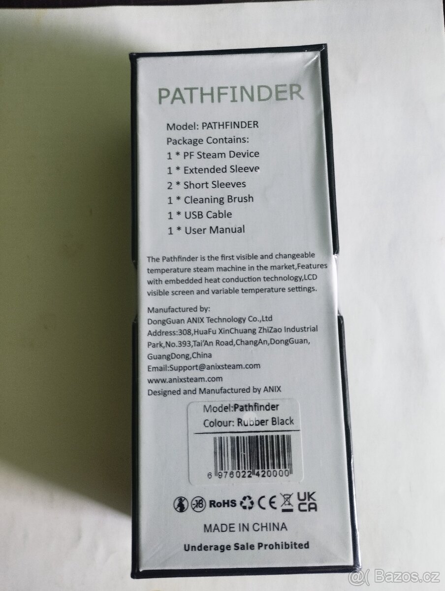 Vaporizer PATHFINDER V2 - nový - ještě nerozbalený - 6