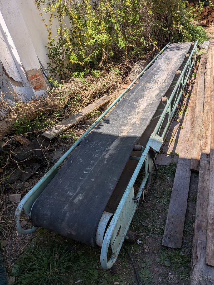 Pásový dopravník 5m - 6