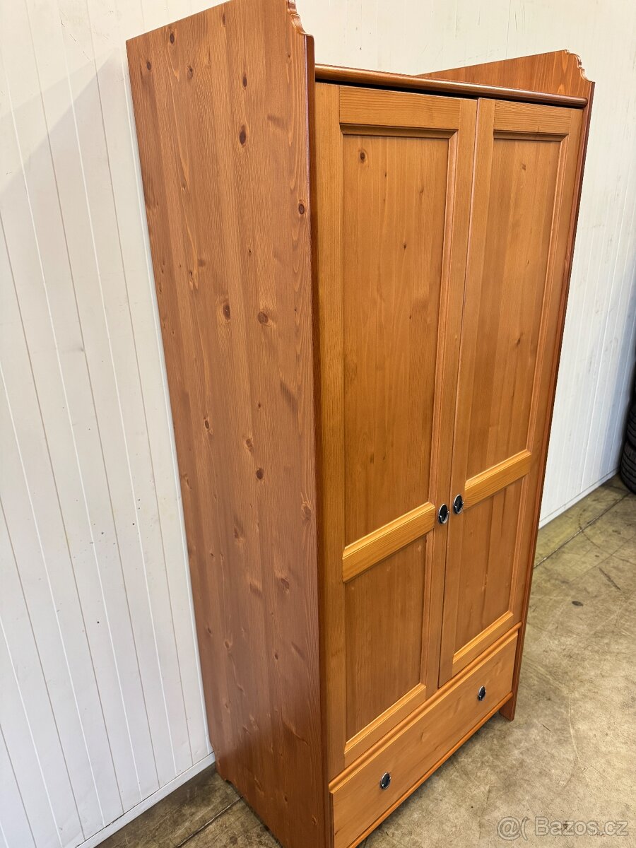 Šatní skříň ikea leksvik - 6
