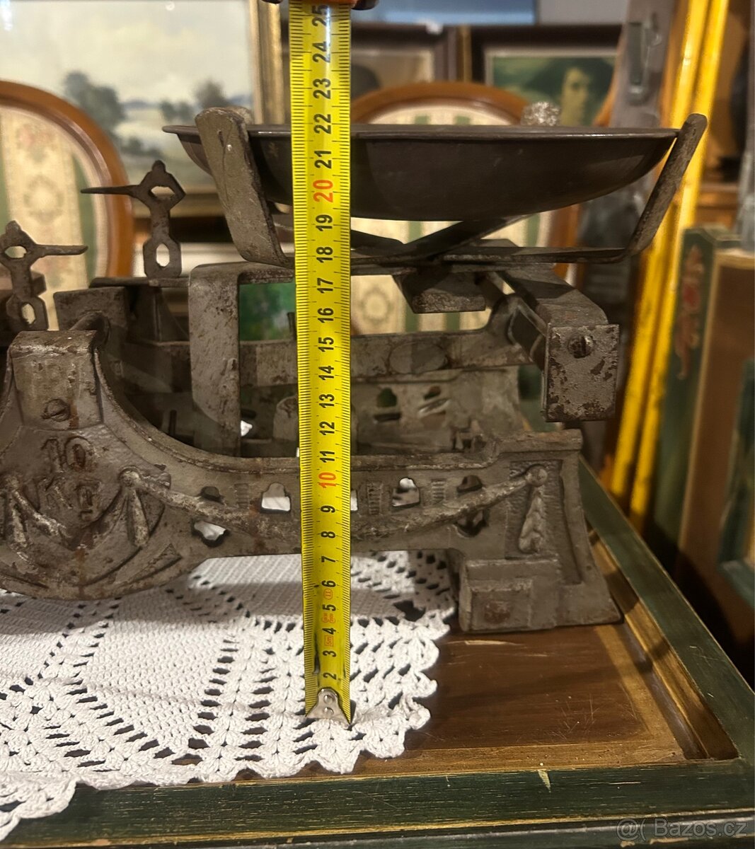 Staré litinové váhy RHEWA kouzlo dávných časů - 6