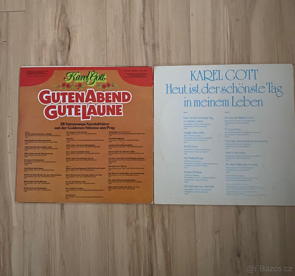 Karel Gott - sada 10 LP (8 x české, 2 x německé) - 6
