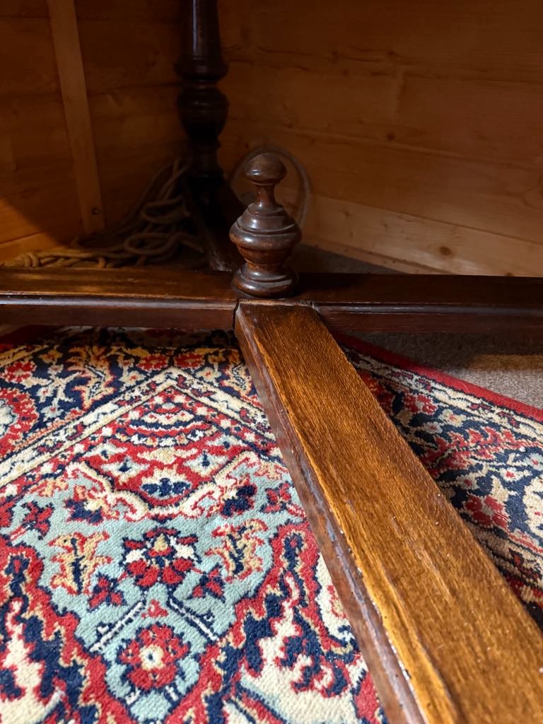 Starožitný stůl dřevěný - 6