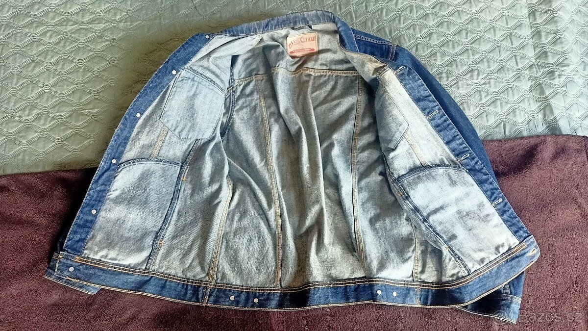 Pánská bunda džínová - 6