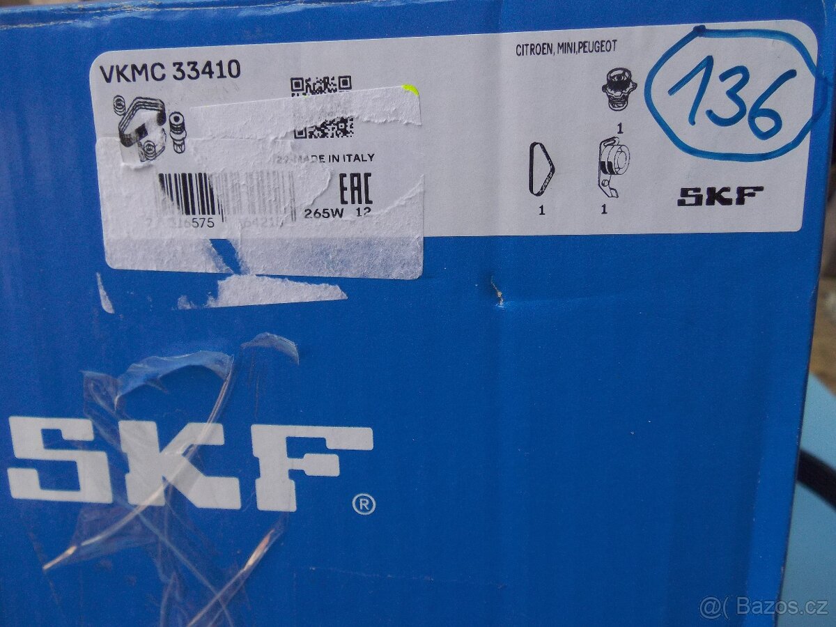 Sada vodní pumpy SKF - Citroen, Peugeot, Mini,... - 6