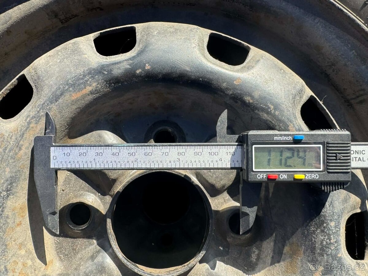 185/65/14 letní pneu 4ks vcetne disku - 6