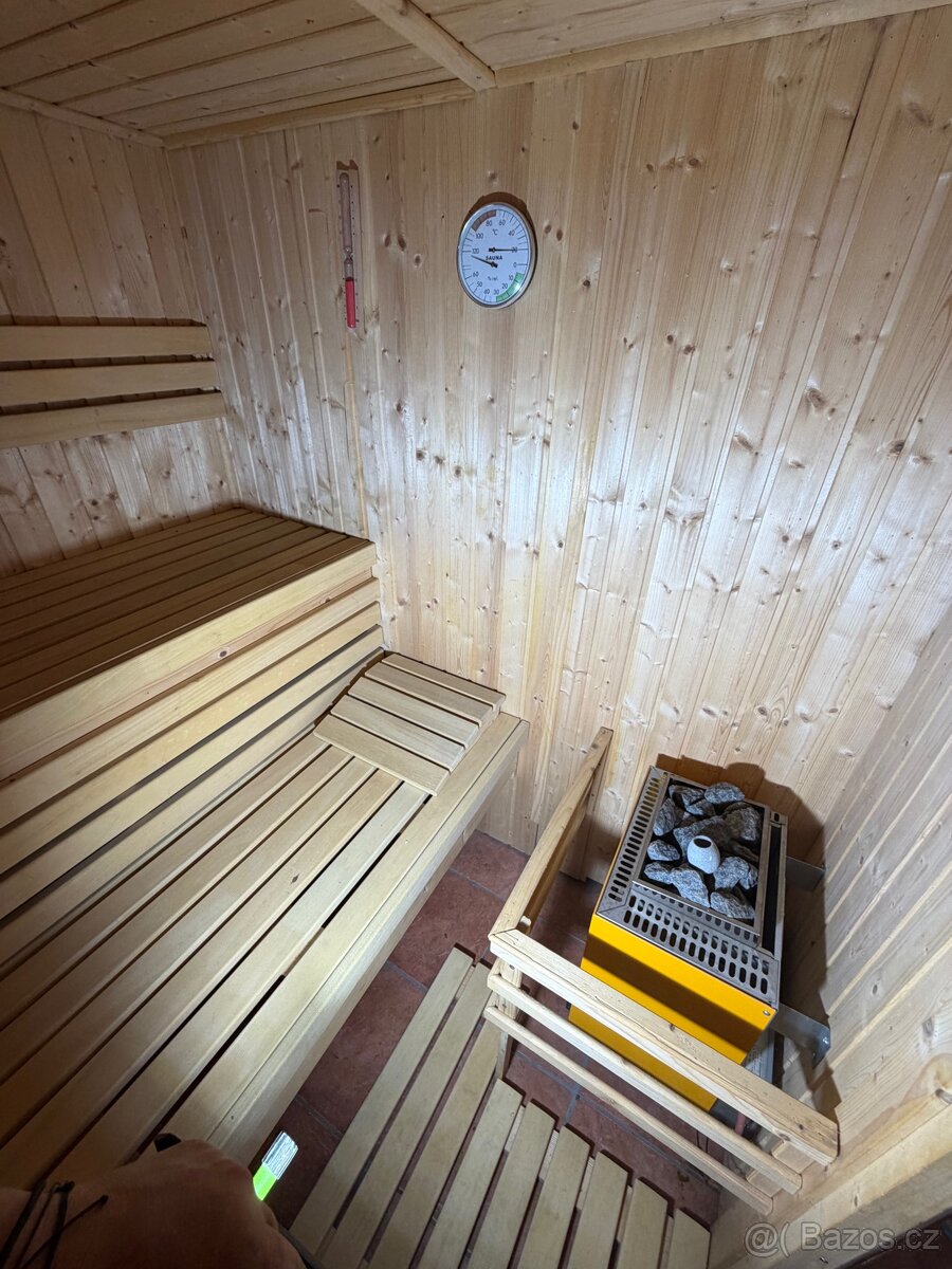 Finská sauna s kamny 7,5 kW - 6