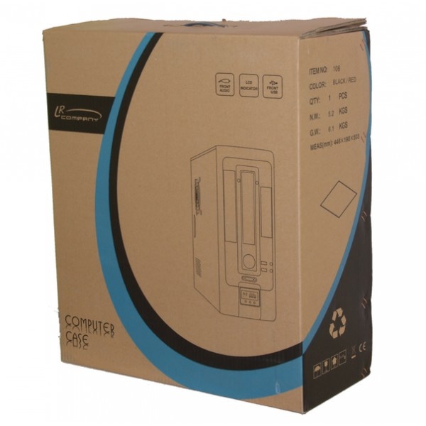 Nová PC skrinka slim ATX 106 bez zdroja - 6