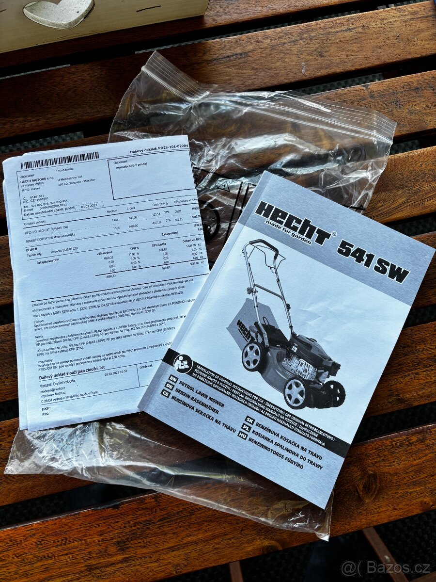 Benzínová sekačka Hecht - 6