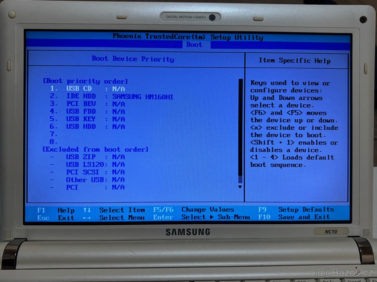 Samsung NC10 mini notebook • Intel Atom • Windows 7 levně ✅ - 6