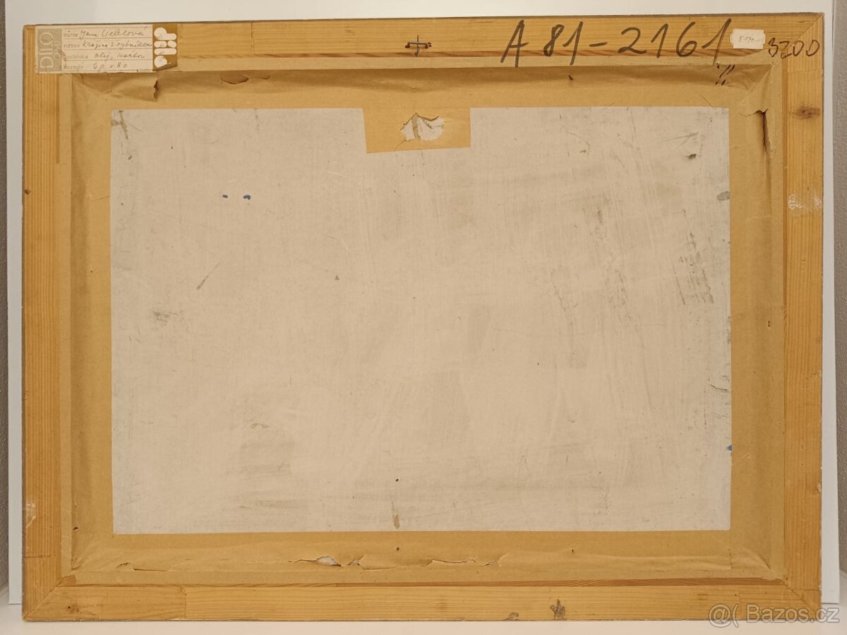 Obraz Jana Lieblová, Šumava 1981, olej 60x80 - 6