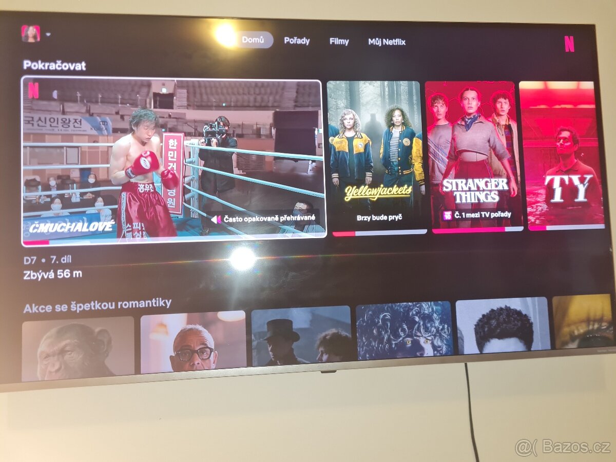 TV 130cm sharp Qled 4k smart - 6