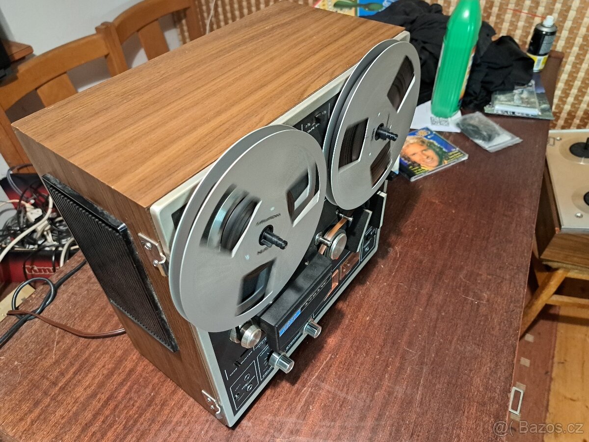 Kotoučový magnetofon Akai 1721 W super zvuk - 6