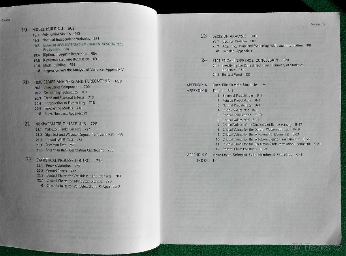 STATISTICS for Management and Economics s CD - 6