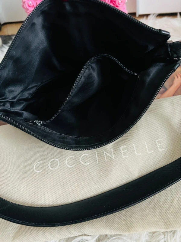 🌸Coccinelle🌸pravá kůže luxusní nádherná kabelka prostorná - 6