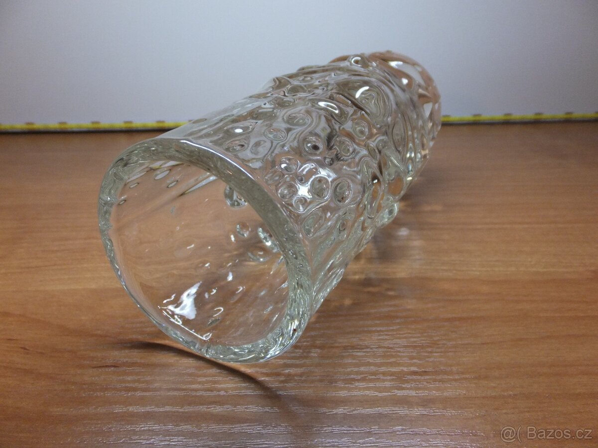 Fr. Pečený, masivní pěkná těžká váza, brus dna. - 6