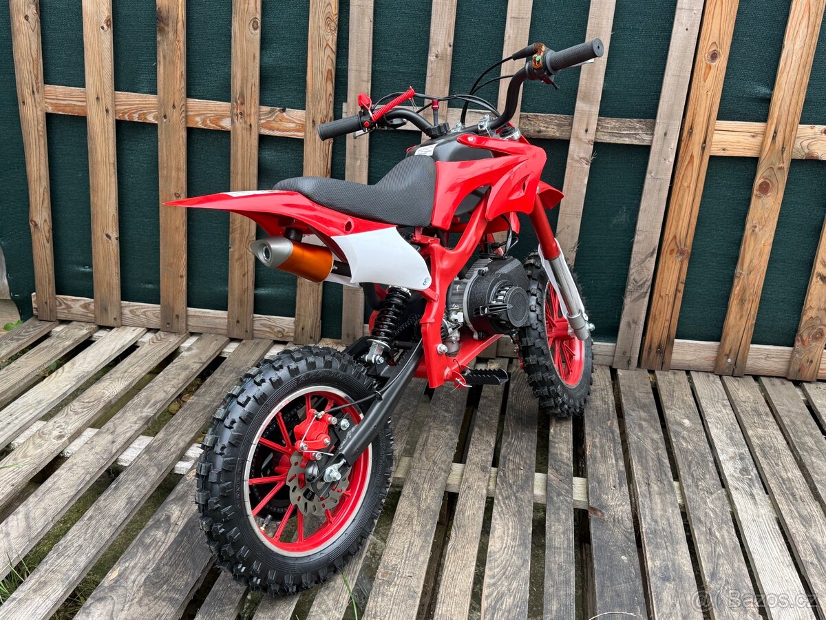 Minicross 49ccm2T červený C029 - 6