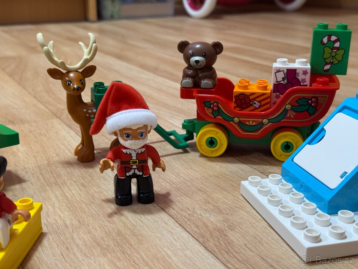 LEGO DUPLO – Kompletní set Vánoční Santa TOP STAV - 6