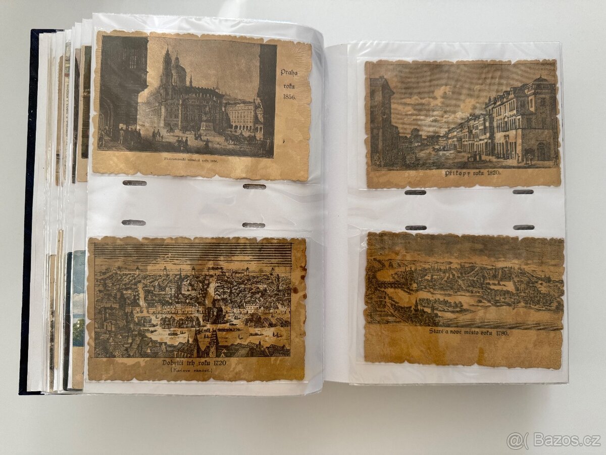 Album historických pohlednic Praha a okolí (cca 244 ks) - 6