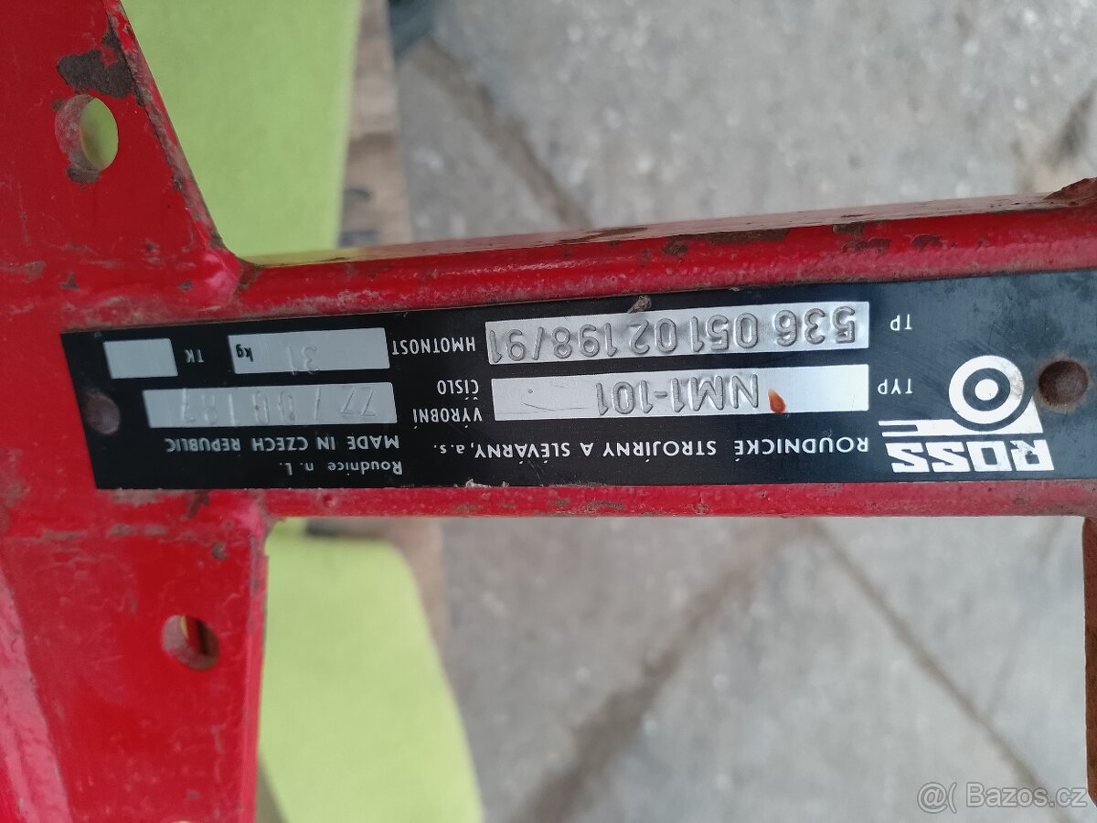 Vari oboustranný pluh NM1-101 Agrozet, Roudnice - 6