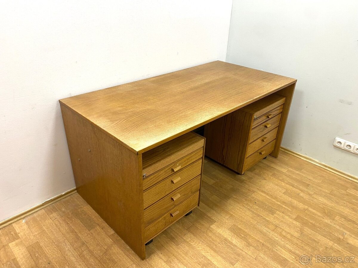 Retro psací stůl 80. léta - 6