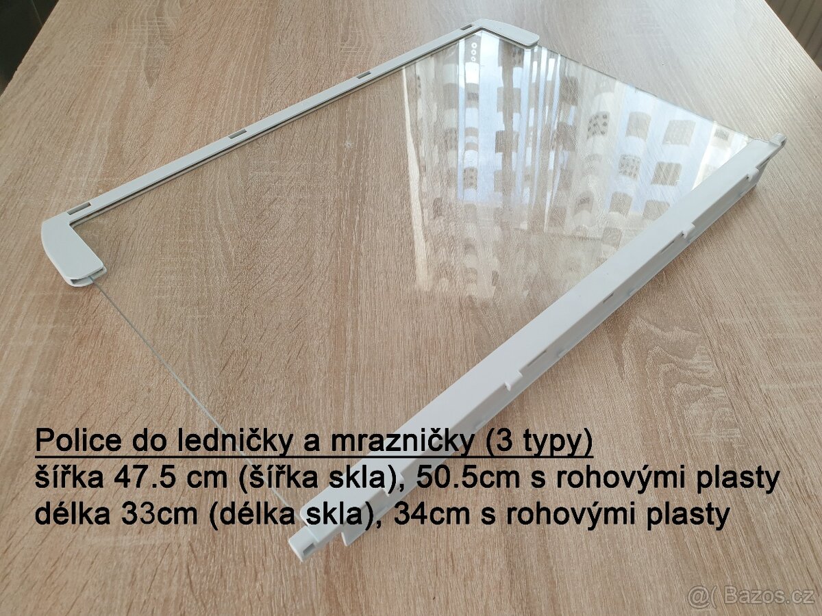 Police (skla) do lednice a mrazničky - 6