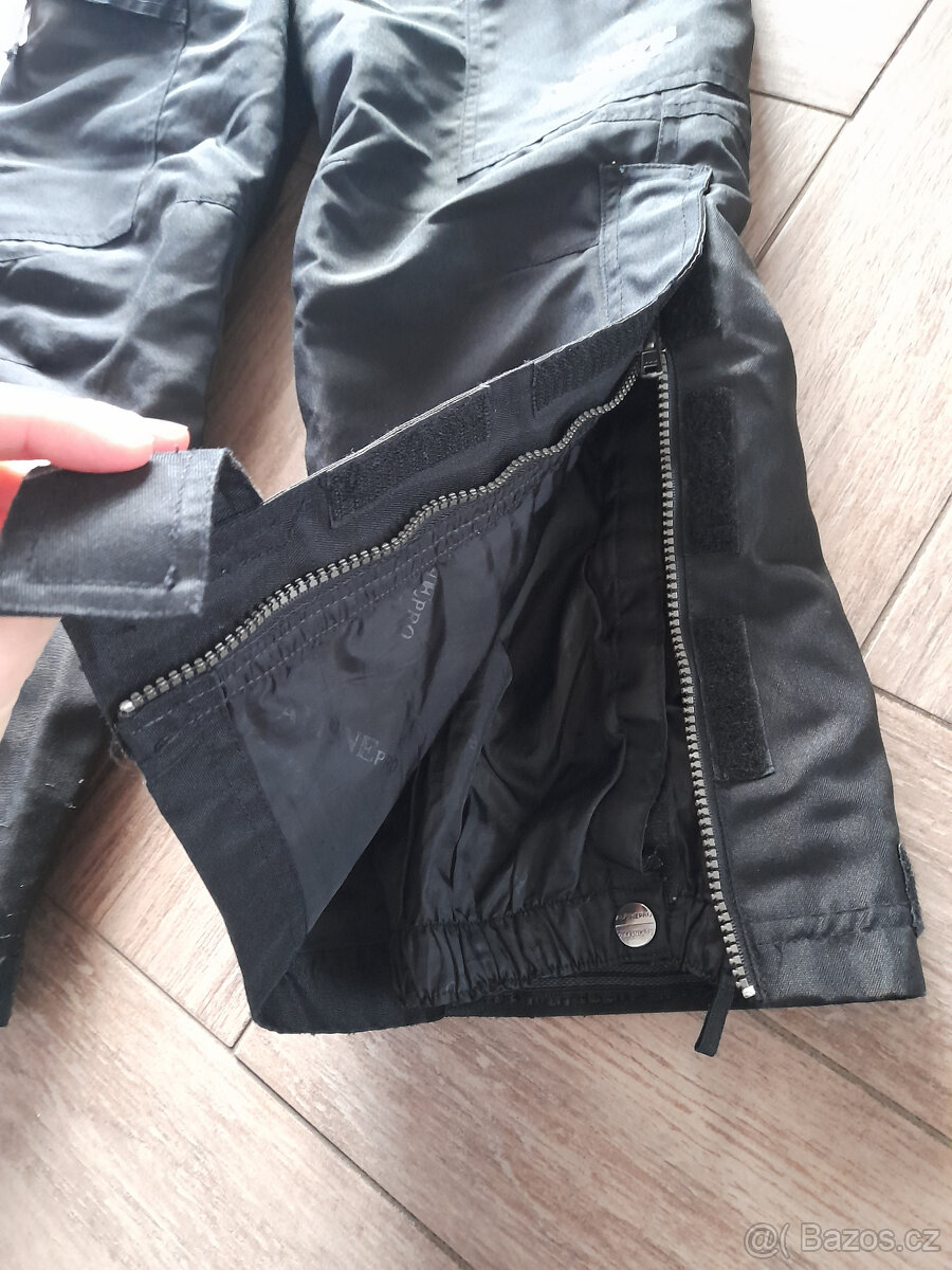 Černé oteplovačky zn. Alpine Pro vel. 146 - 6