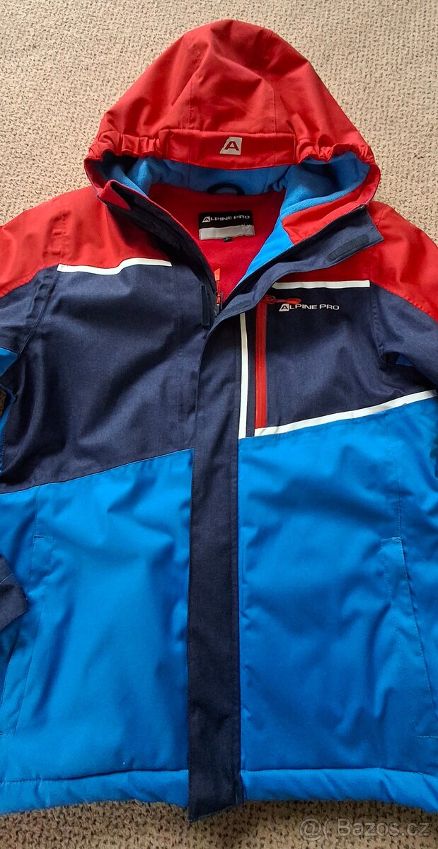 Chlapecká bunda zimní, lyžařská 164/170/176 - 6