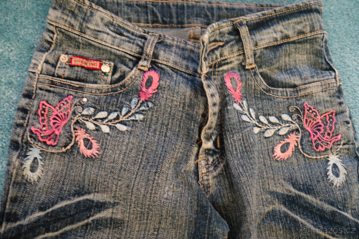 Dívčí kalhoty vel.140 - 6