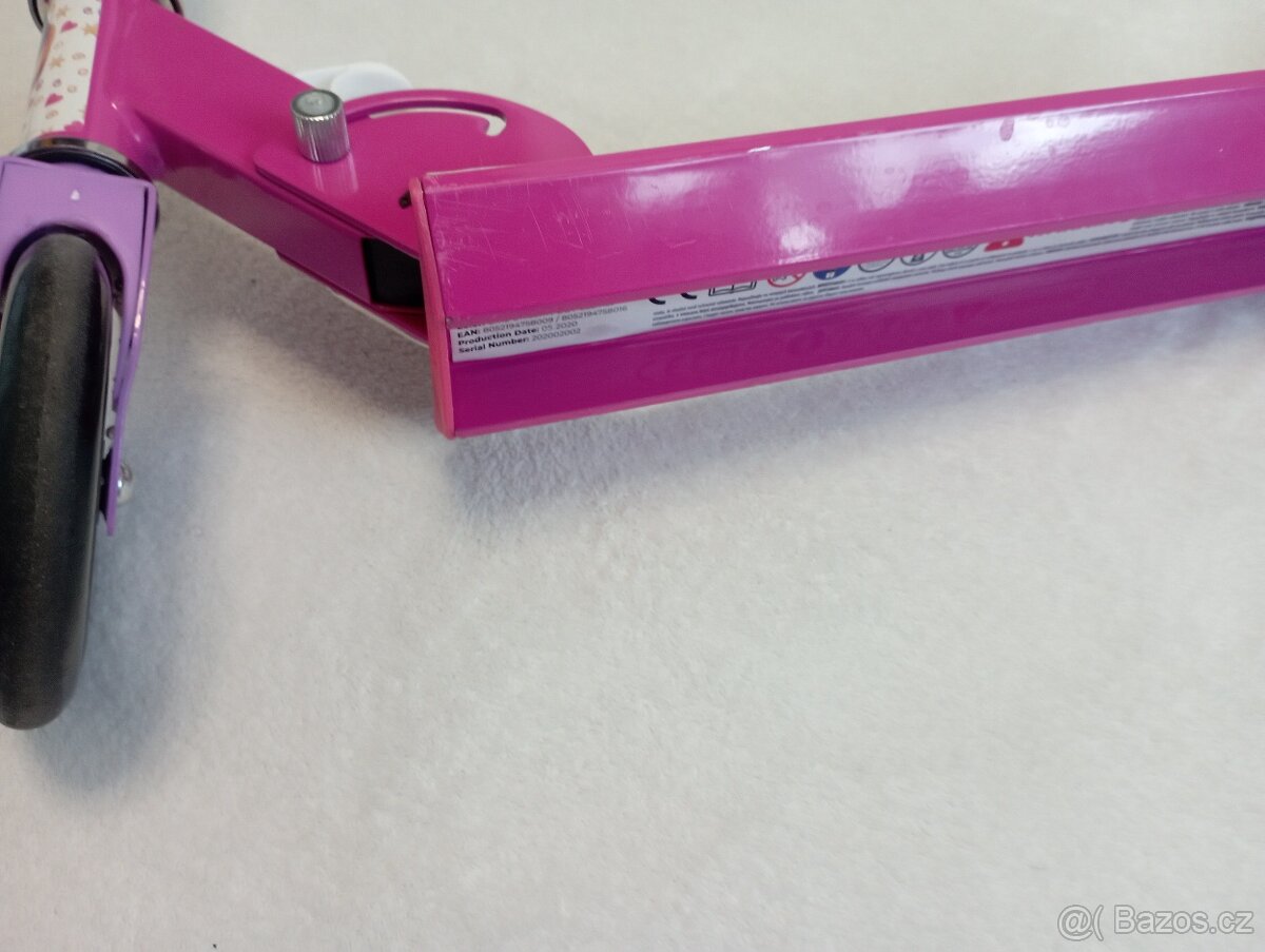 Skládací dětská koloběžka s jednorožcem, Bimbobike - 6