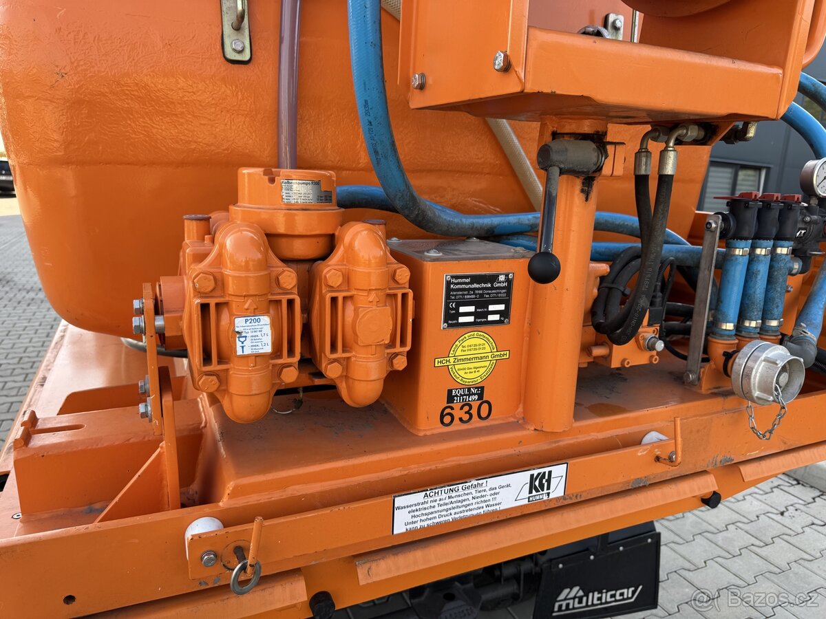 Multicar vodní kropící cisterna kropička Hummel WH - 6