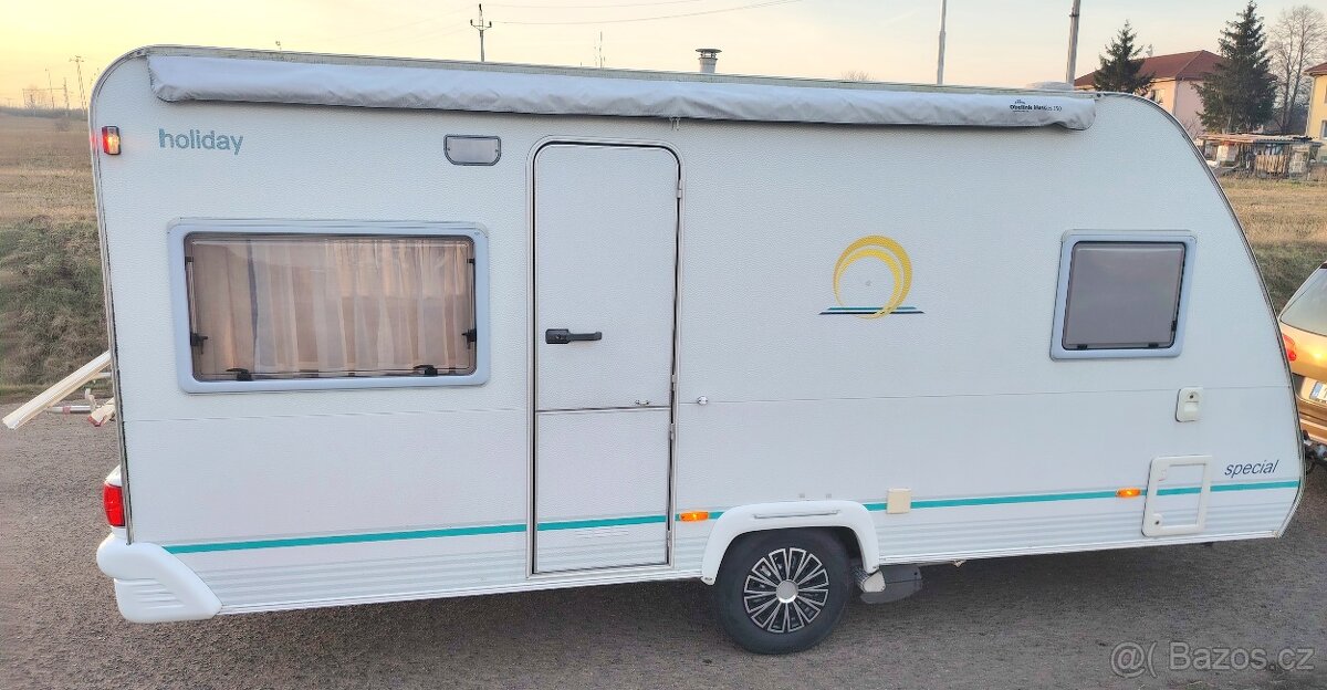 KNAUS Eifelland 465- 2003,mover, markýza, předstan, držáky - 6