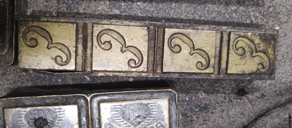 Prodám tiskařské štočky nebo nějaké raznice na mýdlo? - 6