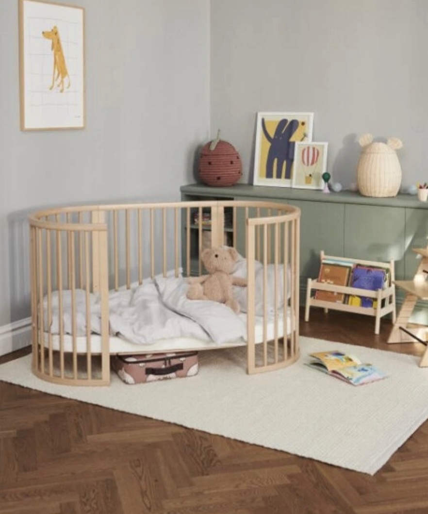 Postylka Stokke, matrace, mantinel, monitor dechu - 6