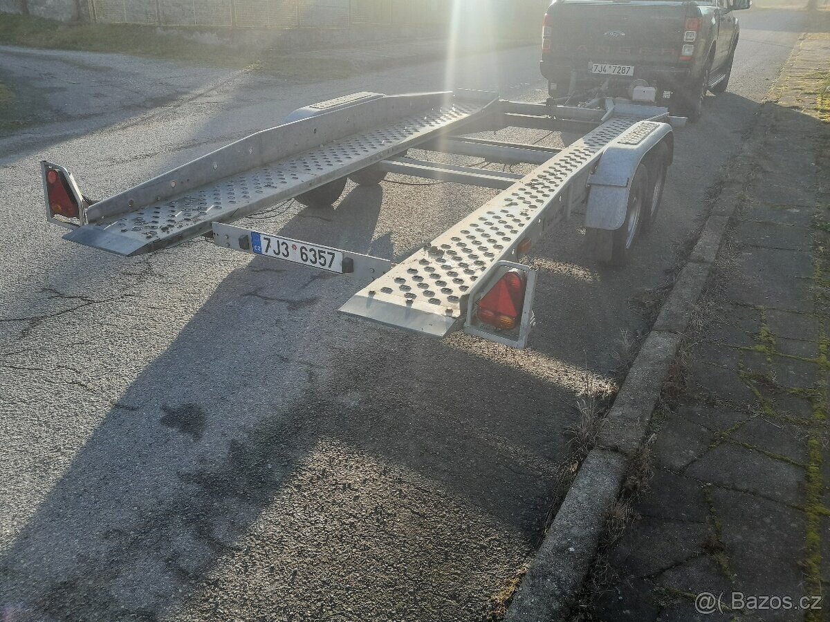 Autopřepravník 2,5t podval sklápěčka přeprava automobilu - 6