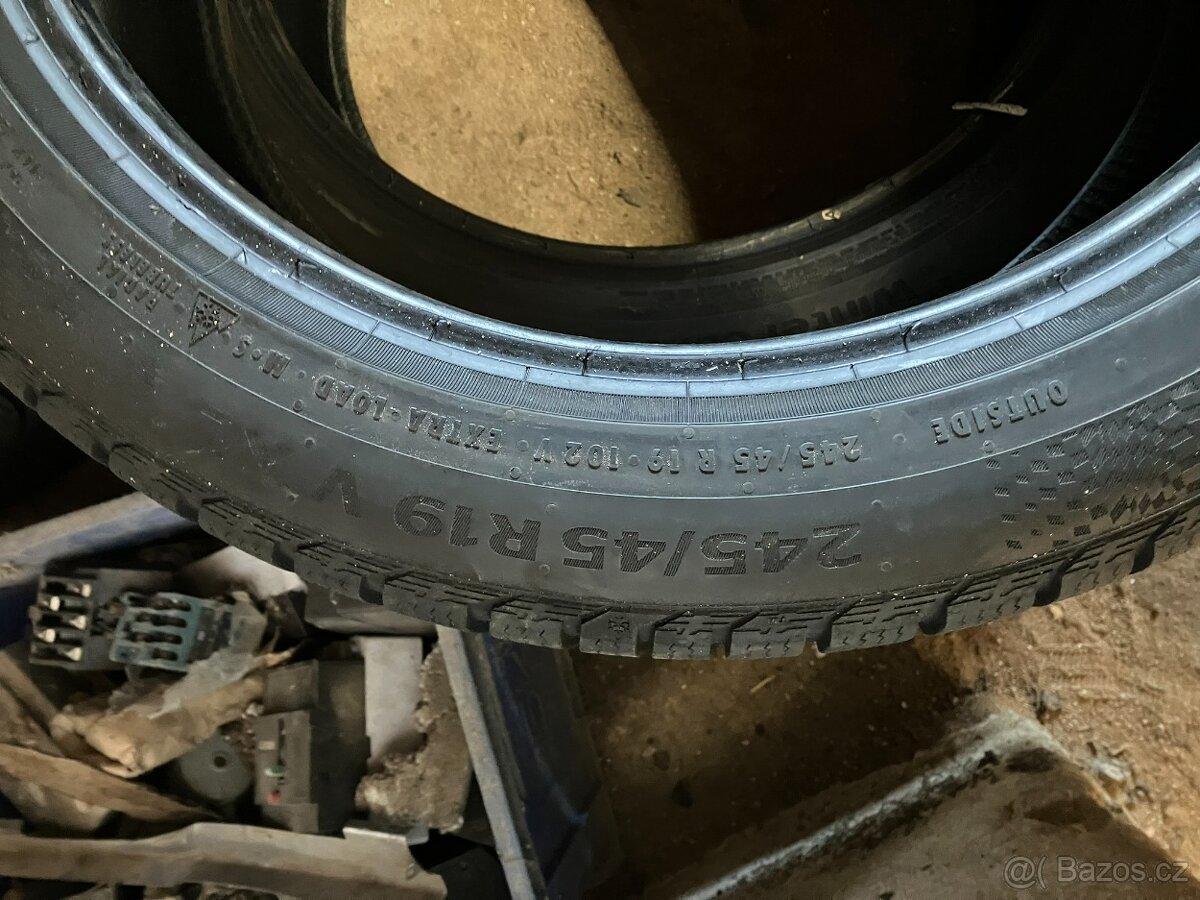 2ks zimní CONTINENTAL TS860S 245/45R19 - 6