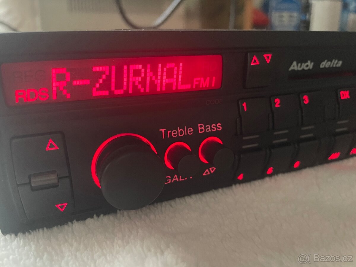 Audi Delta CC autorádio originál 80 100 A4 A6 - 6